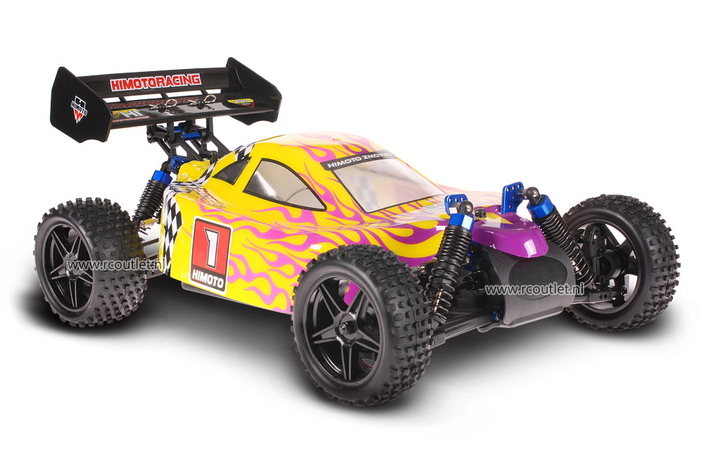 Himoto 1:10 Buggy Pink Flames