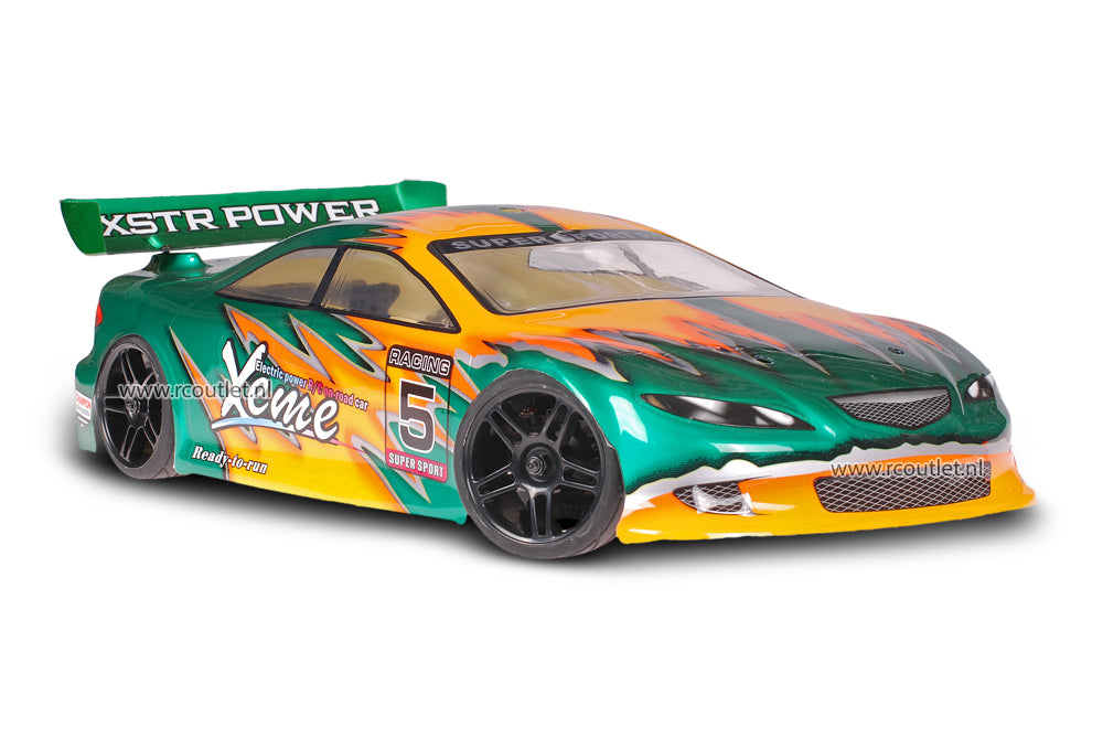 Himoto 1:10 Brushless Nascada Xeme Green Metal