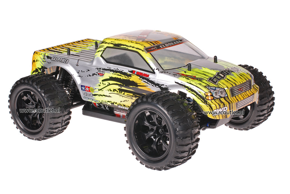 Himoto 1:10 RC Monster Truck Leopard Grey 2.4GHz AANBIEDING!