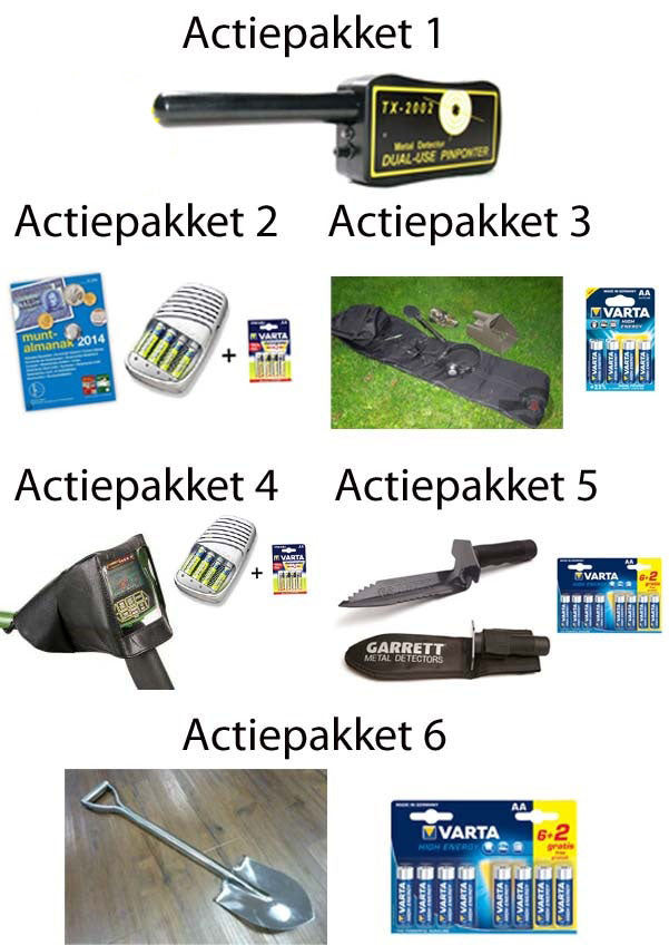 Garrett AT Gold + Actiepakket AANBIEDING!