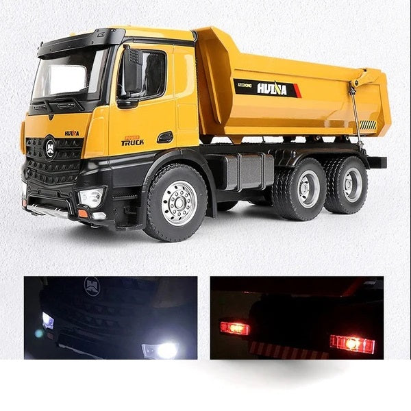 Huina RC 1582 1:14 Kiepwagen (Volledig Staal)