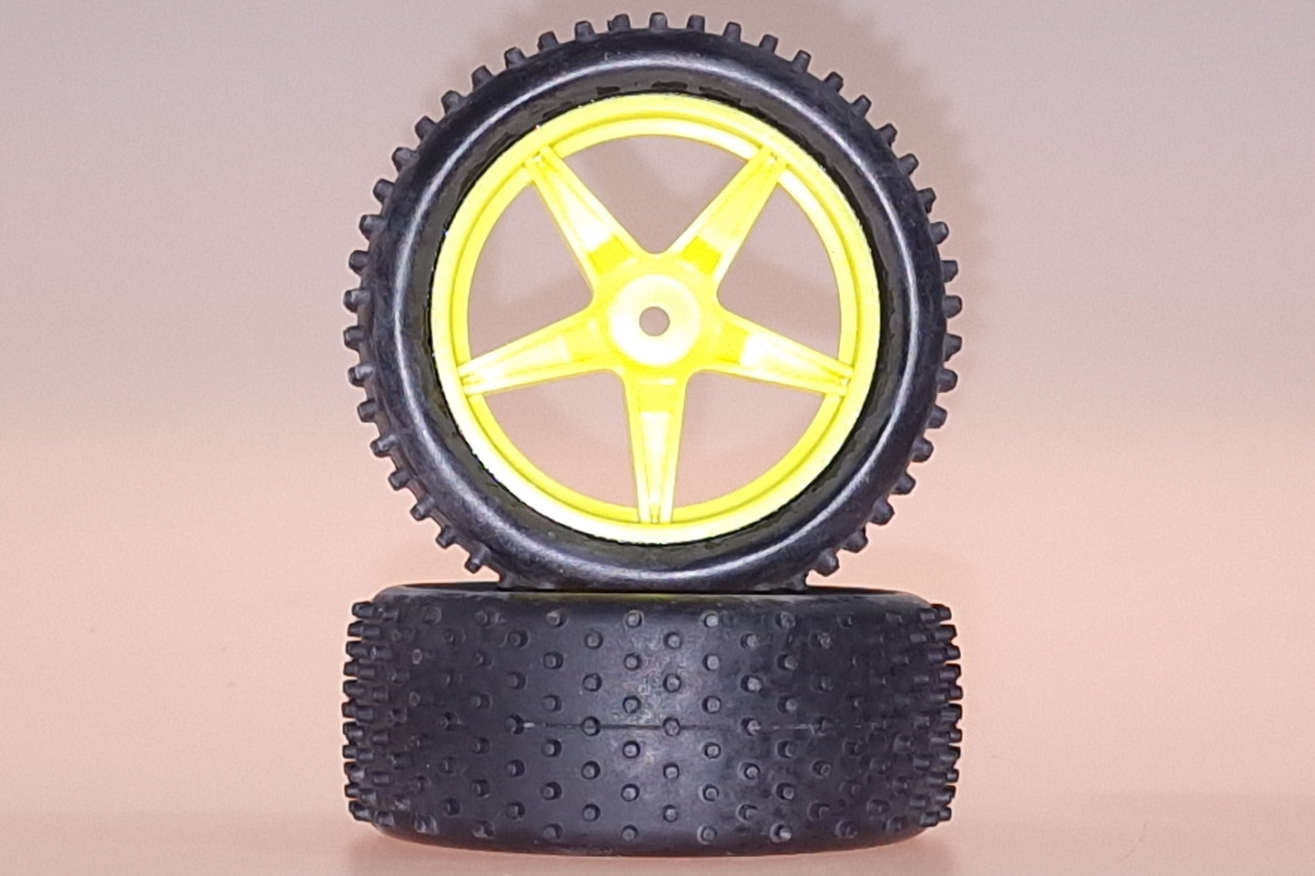 06010Y Velg + Band GEEL BUGGY VOOR (2St)