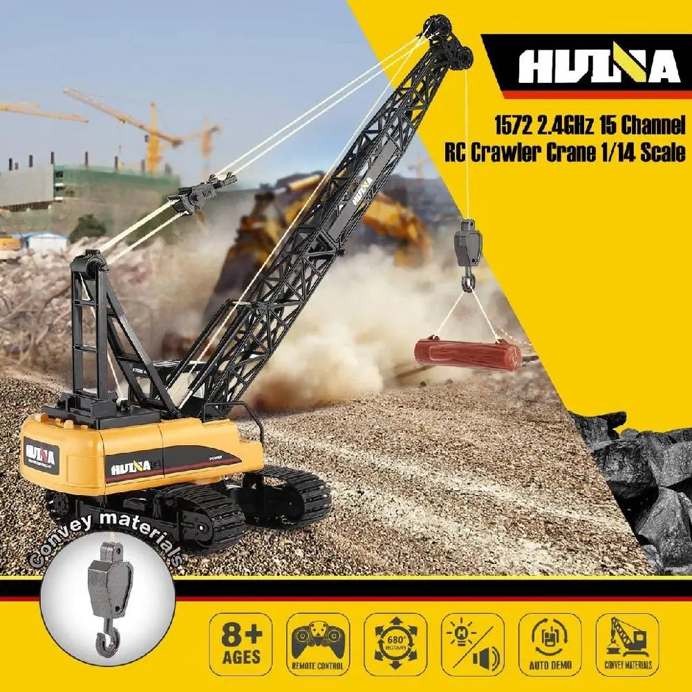 Huina RC 1572 1:14 Crawler Crane
