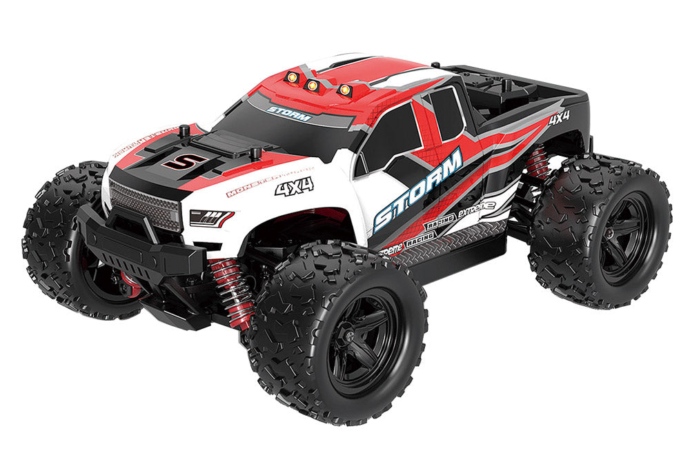 Vortex Monster Truck 4x4 Thunder Storm Red 2.4GHz + LiPo Accu!