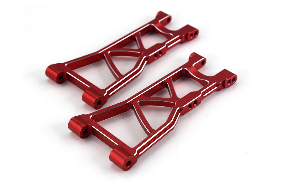 33203 Red Aluminium Rear Lower Suspension Arms E10