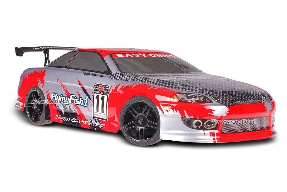 Himoto 1:10 Brushless Bad Boy Grey Carbon