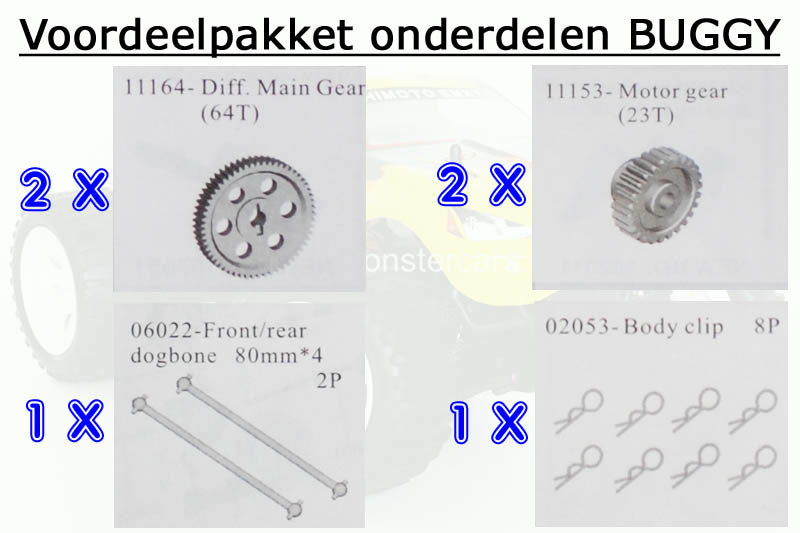 Voordeelpakket Himoto Buggy 2