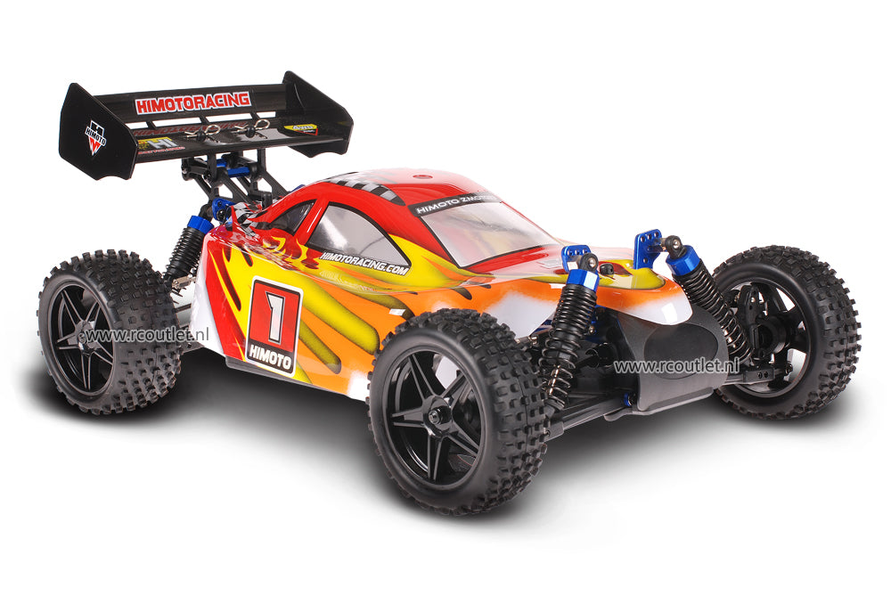 Himoto 1:10 Buggy Red Flames