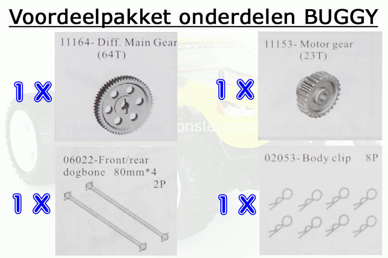 Voordeelpakket Himoto Buggy 1