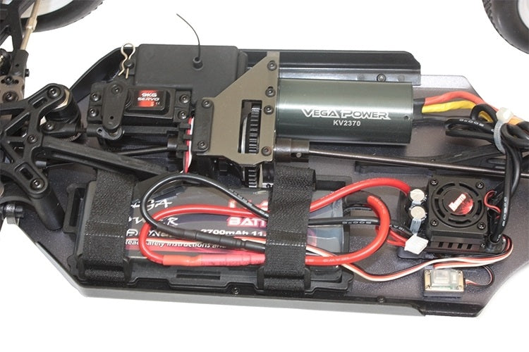 Himoto 1:8 BIG SCALE Brushless SHOOTOUT + LIPO! - Red