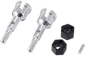 18301-17 Vortex Wheel Shaft + Hex + Pin