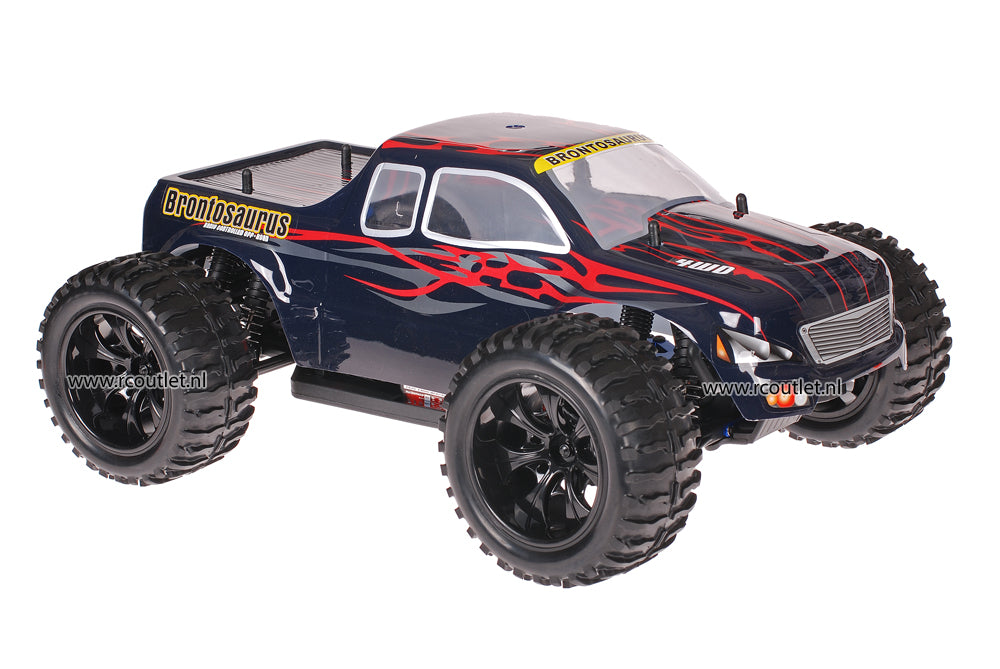 Himoto 1:10 RC Monster Truck Dracul Red 2.4GHz AANBIEDING!