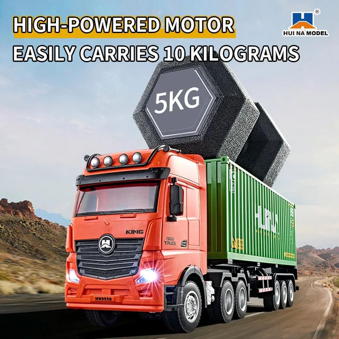 Huina RC 1317 1:18 Container Truck
