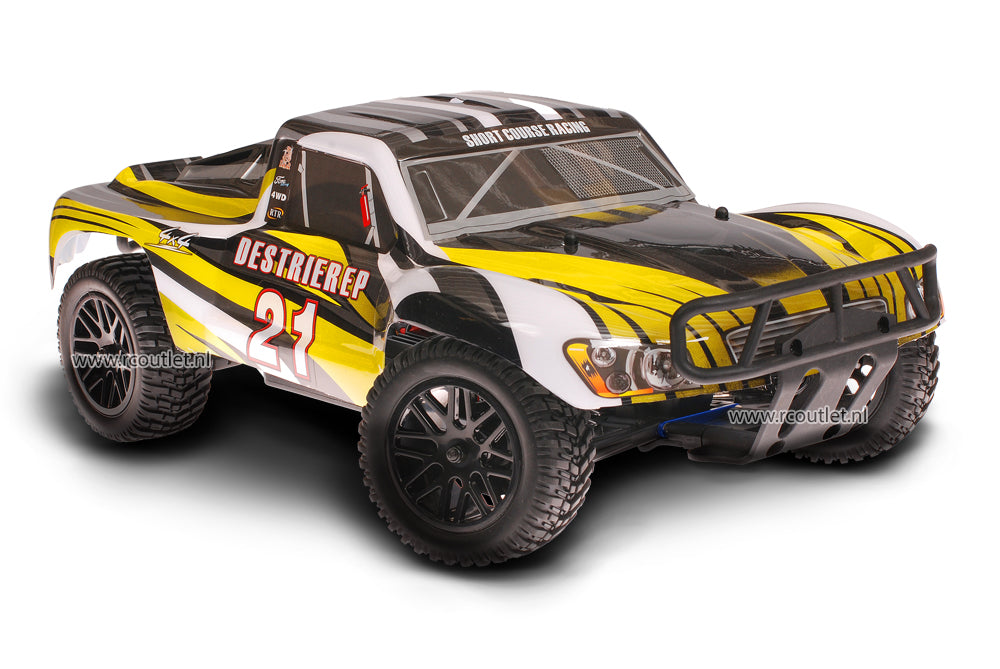 Himoto 1:10 Rally Short Course Truck Yellow Sting - Kap