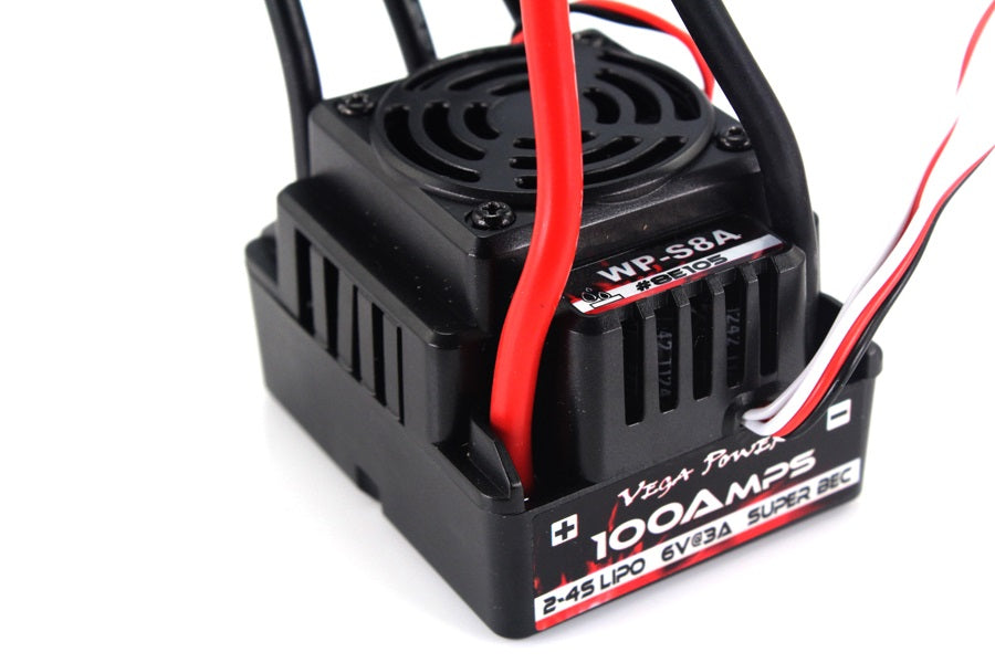 8E105 100A Waterdichte Brushless Snelheidsregelaar E8