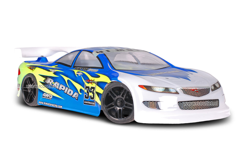 Himoto 1:10 Brushless Nascada Rapida Blue Flames