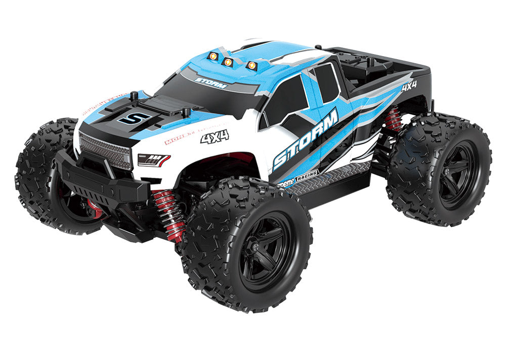 Vortex Monster Truck 4x4 Thunder Storm Blue 2.4GHz + LiPo Accu!