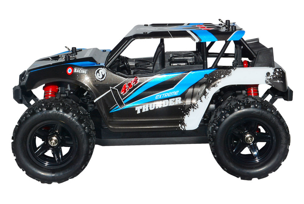 Vortex Monster Truck 4x4 Thunder Strike Blue 2.4GHz + LiPo Accu!