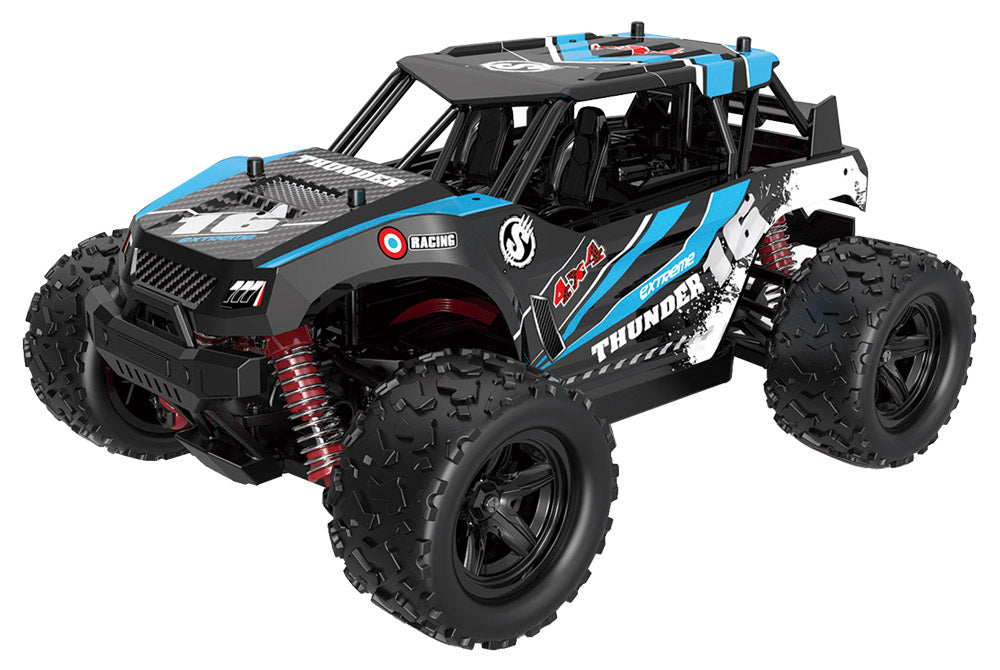 Vortex Monster Truck 4x4 Thunder Strike Blue 2.4GHz + LiPo Accu!