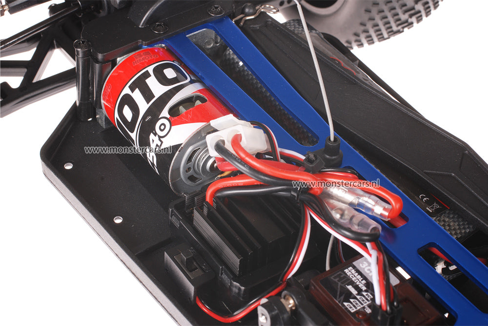 Himoto 1:10 Truggy Tribeshead Green Flames - Kap