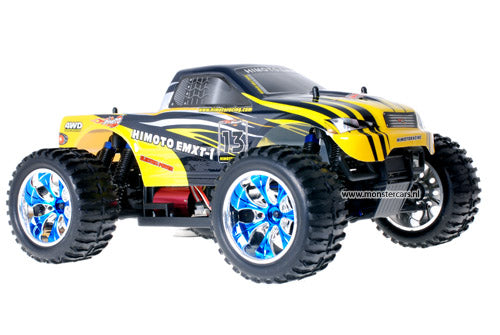 Himoto Brushless Truck Yellow Sting 2.4GHz AANBIEDING!