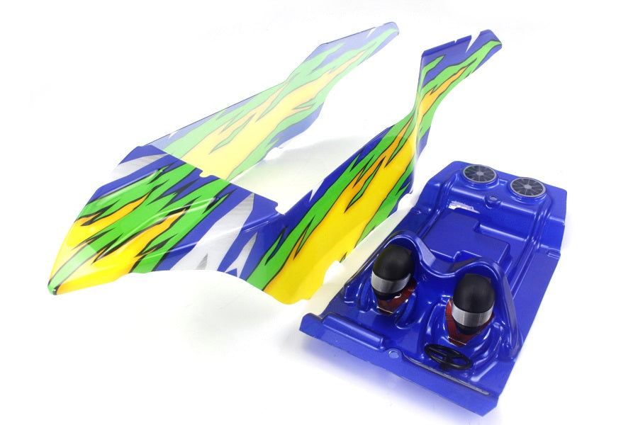 31700 Body Blue Green E10 Dirt Whip