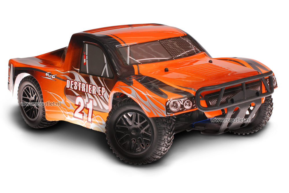 Himoto 1:10 Rally Short Course Truck Black Orange