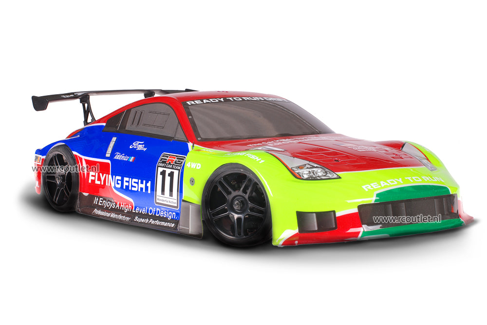Himoto 1:10 Brushless Porsche 911 Green Venom
