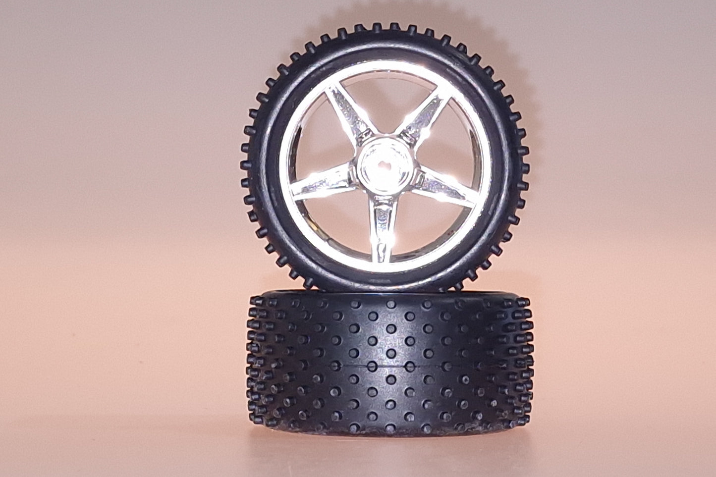 06026V Velg + Band CHROME BUGGY ACHTER (2St)