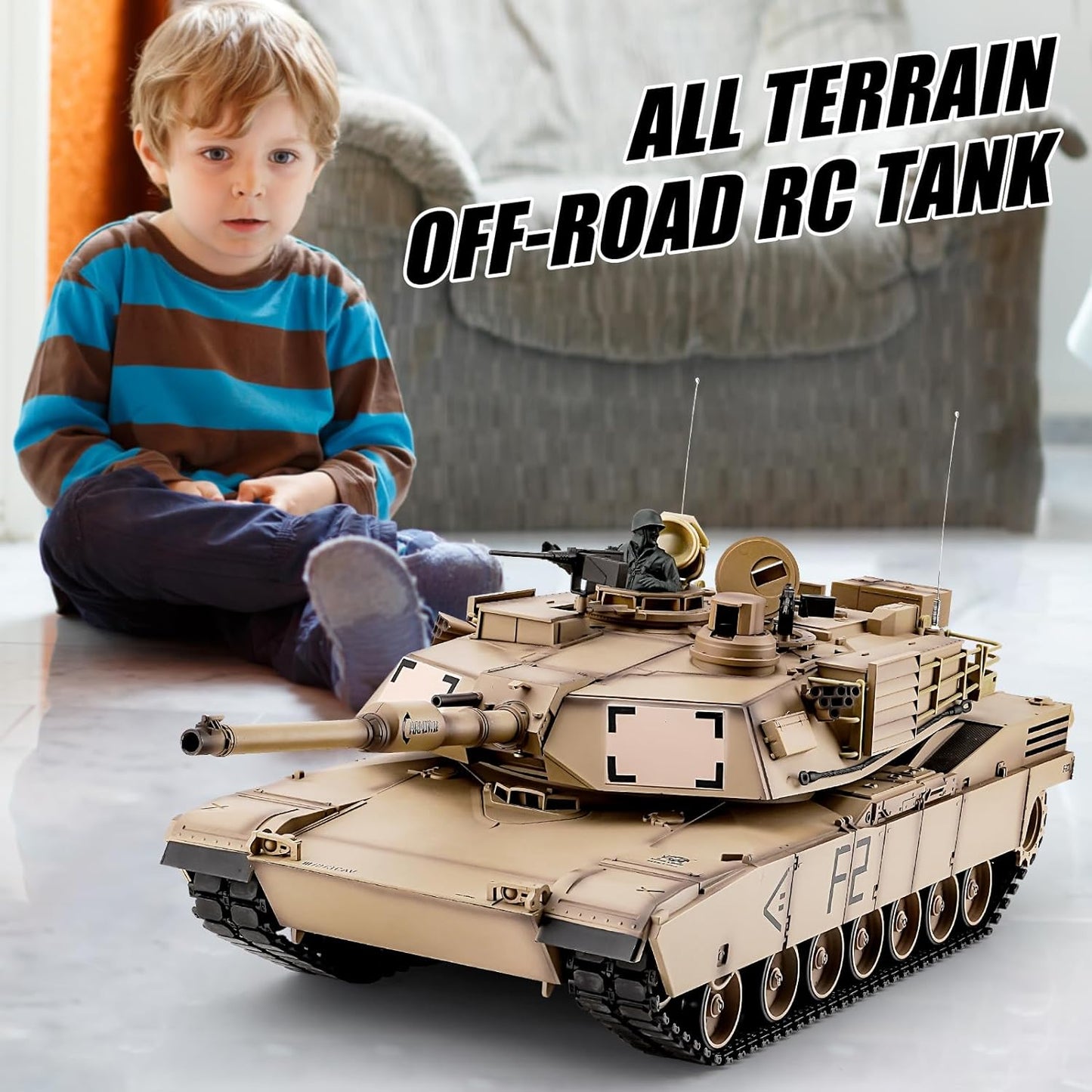Heng Long M1A2 Abrams 1:16 RC Tank