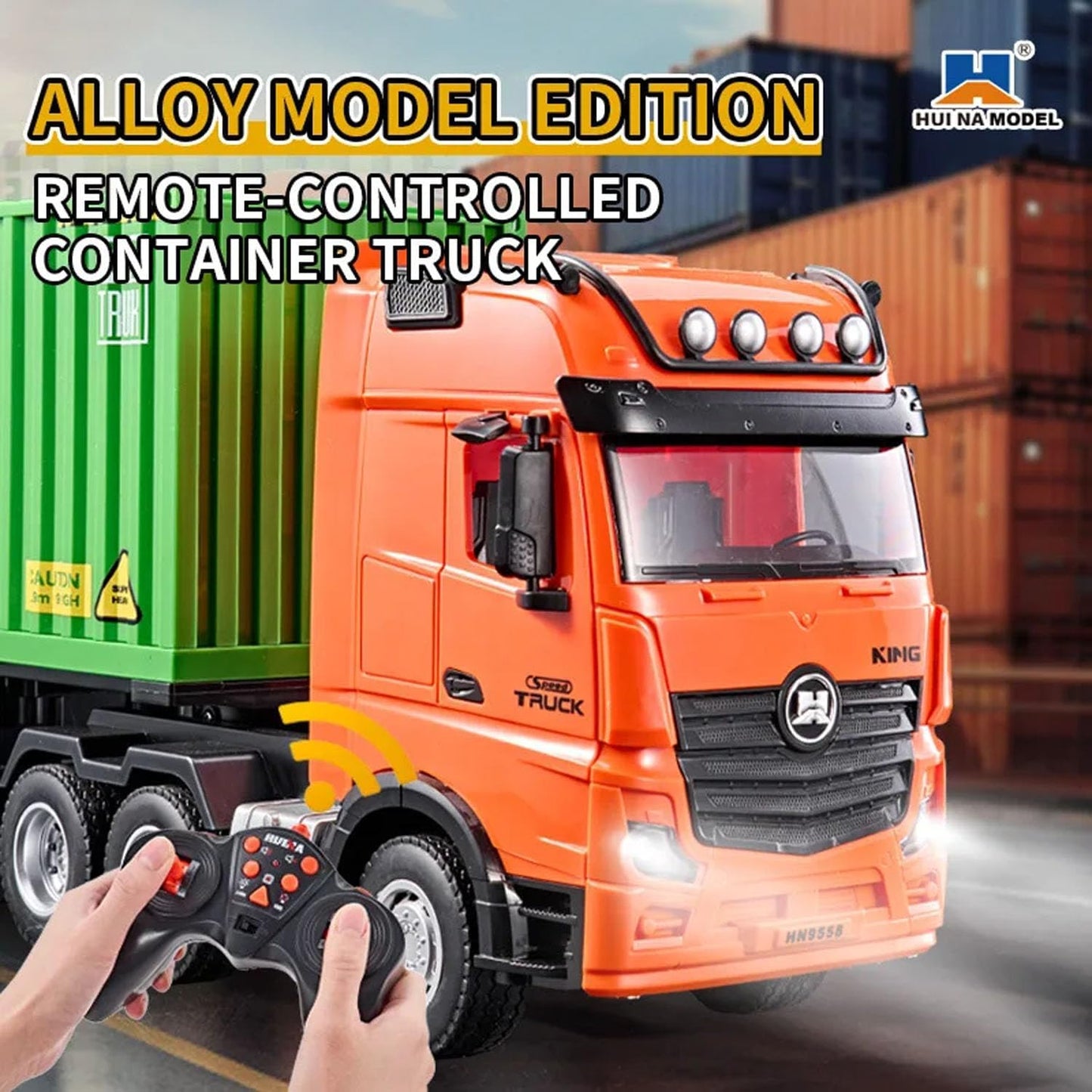 Huina RC 1317 1:18 Container Truck