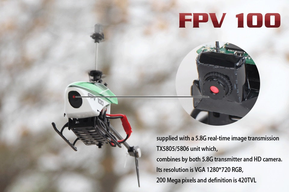 Walkera FPV100 met DEVO F4