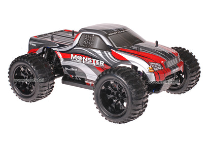 Himoto 1:10 RC Monster Truck Grey Red 2.4GHz AANBIEDING!