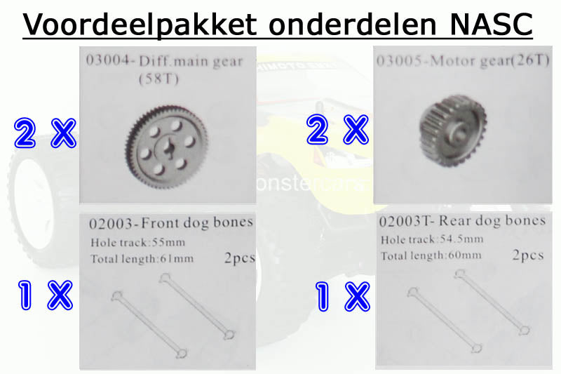 Voordeelpakket Himoto Nascada 2