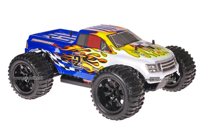 Himoto 1:10 RC Monster Truck Blue Thunder 2.4GHz AANBIEDING!