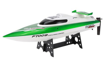 Fei Lun FT009 Boot + 2S LiPo Accu | 30km/uur! Groen