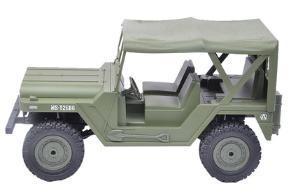 Vortex RC Military Jeep 4WD Green 2.4GHz