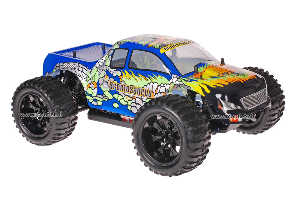 Himoto 1:10 RC Monster Truck Blue Cobra 2.4GHz AANBIEDING!