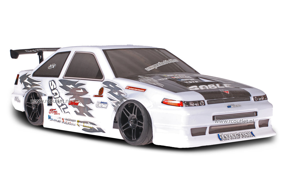 Himoto 1:10 Brushless Nascada Sable White