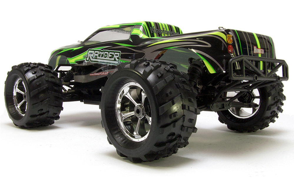 Himoto 1:8 BIG SCALE Brushless RAIDER + LIPO! - Green