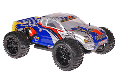Himoto 1:10 RC Monster Truck Blue Star 2.4GHz AANBIEDING!