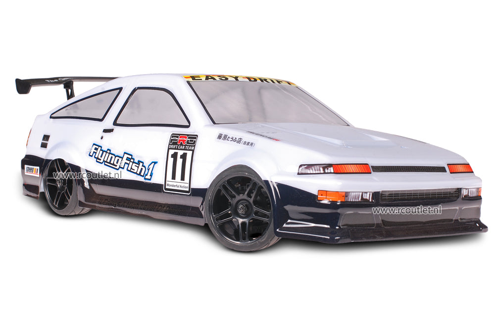 Himoto 1:10 Brushless Toyota Trueno White