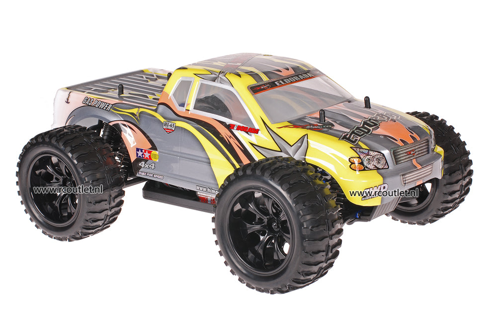 Himoto 1:10 RC Monster Truck Grey Star 2.4GHz AANBIEDING!