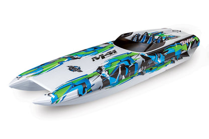 Traxxas DCB M41 Catamaran Speedboot TQi TSM Groen