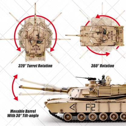 Heng Long M1A2 Abrams 1:16 RC Tank