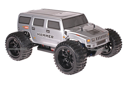 Himoto 1:10 Truck Hummer Grey - Kap