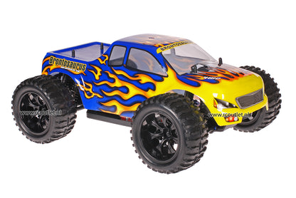 Himoto 1:10 Truck Blue Flames - Kap