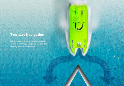Heng Long 3788 Katamaran Speedboot + 2S LiPo Accu | 30km/u Rood