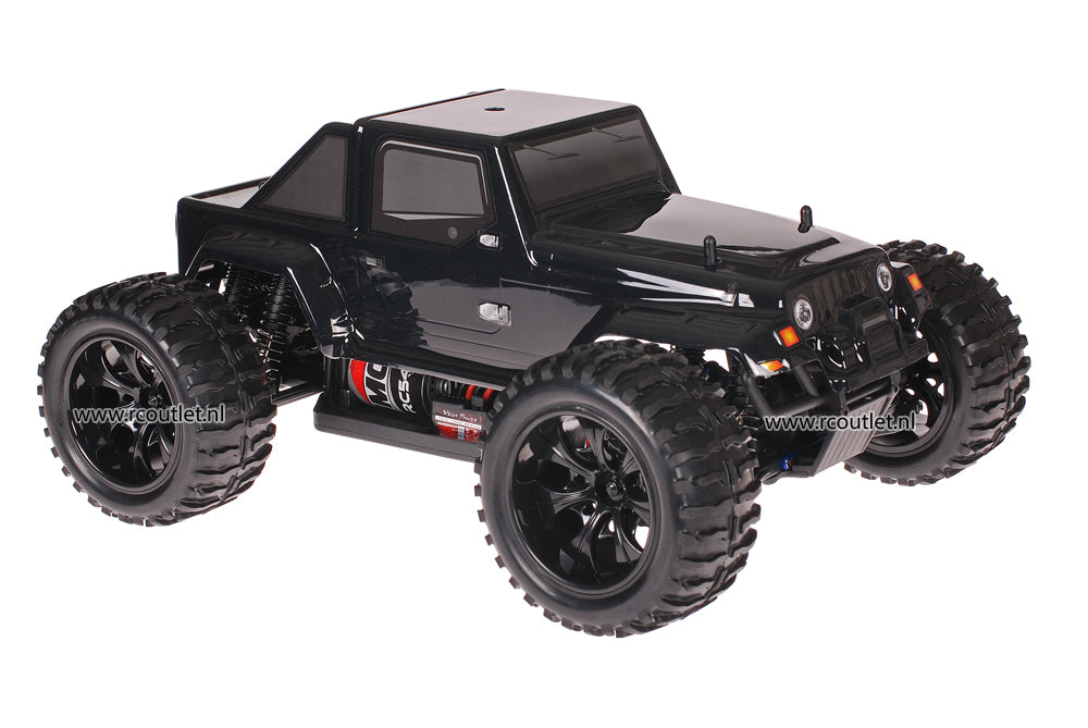 Himoto 1:10 Truck Jeep Wrangler Black - Kap