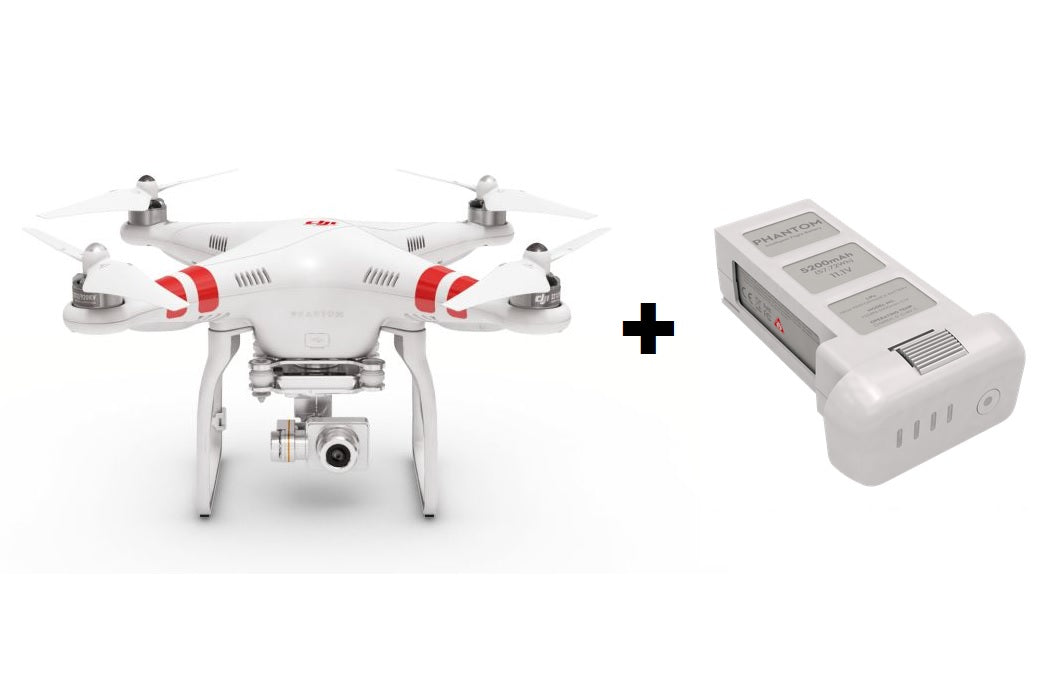 DJI Phantom 2 Vision+, extra accu